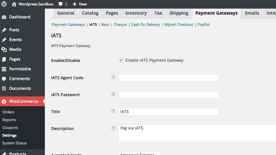 iATS Payment Gateway
